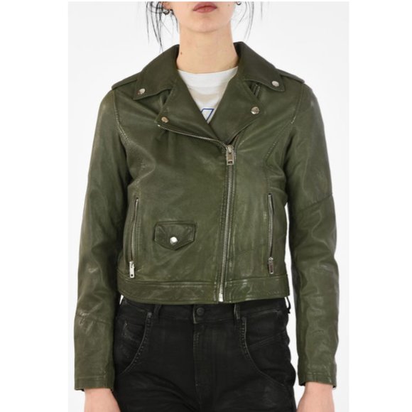 NWT Diesel Leather R-SERY Jacket - Picture 1 of 15